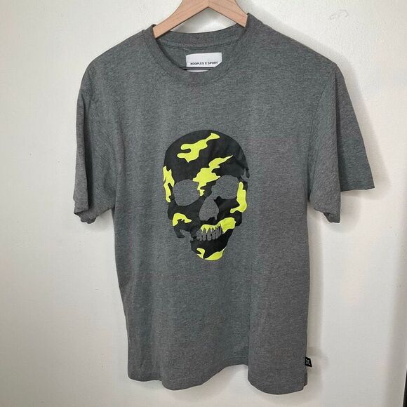 THE KOOPLES SPORT Camouflage Skull T-Shirt - Picture 4 of 9